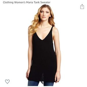 HTF Rebecca Minkoff black sweater tank